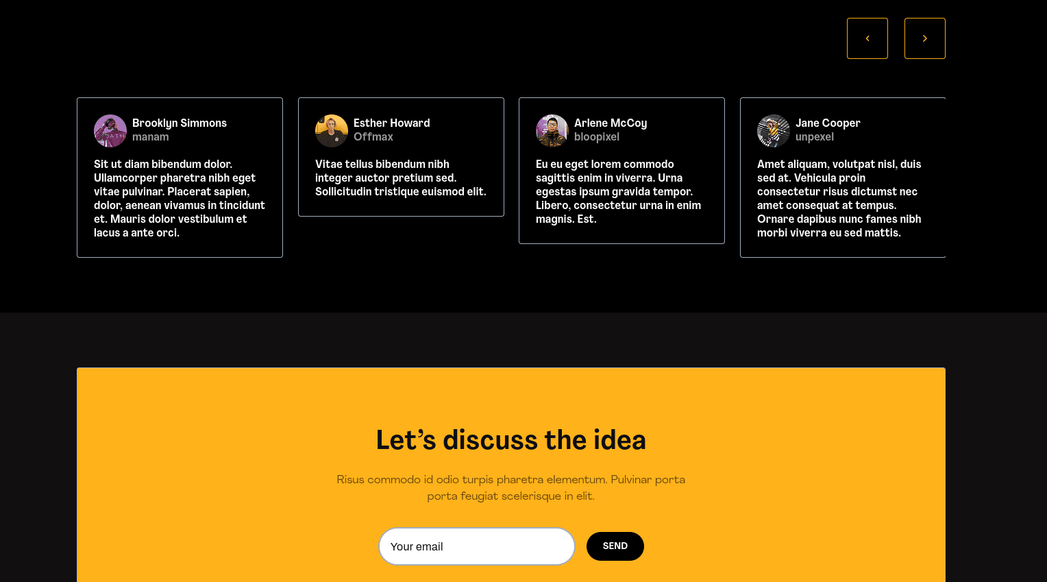 Shadient.co - Agency Landing Page — скриншот 4